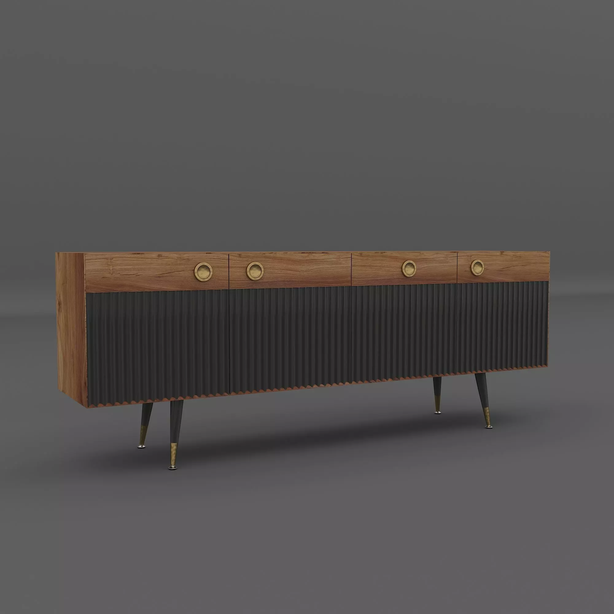 Console Dresser Classi 3D model_0