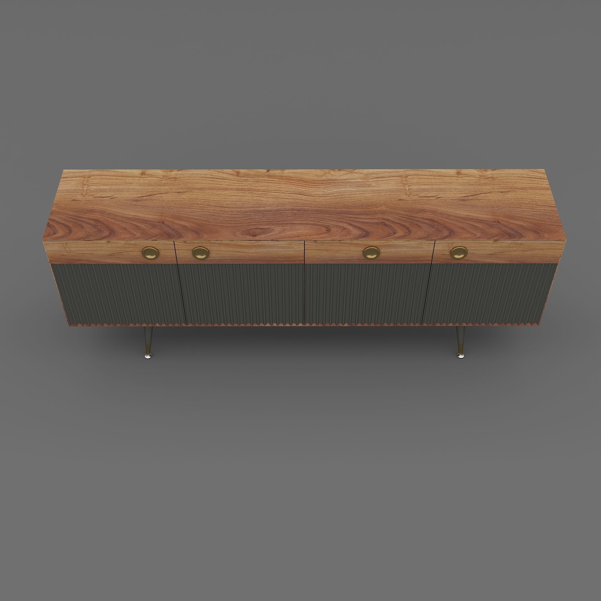 Console Dresser Classi 3D model_3