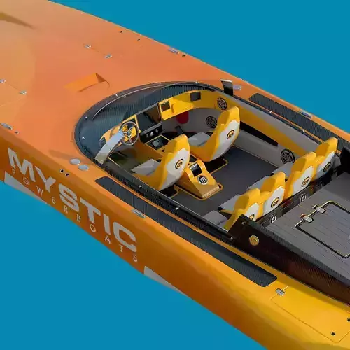 Powerboat 3D model