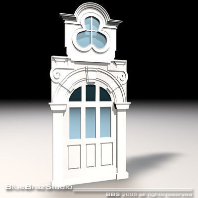 Old style Portal 3D model_3