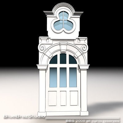 Old style Portal 3D model_5