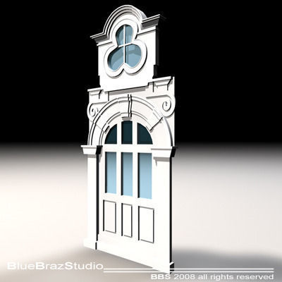 Old style Portal 3D model_4