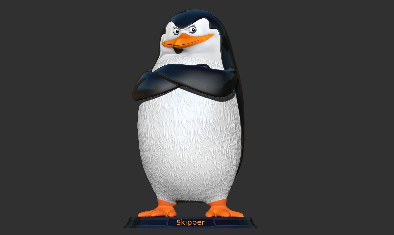 Skipper - Madagascar 3D print model_14