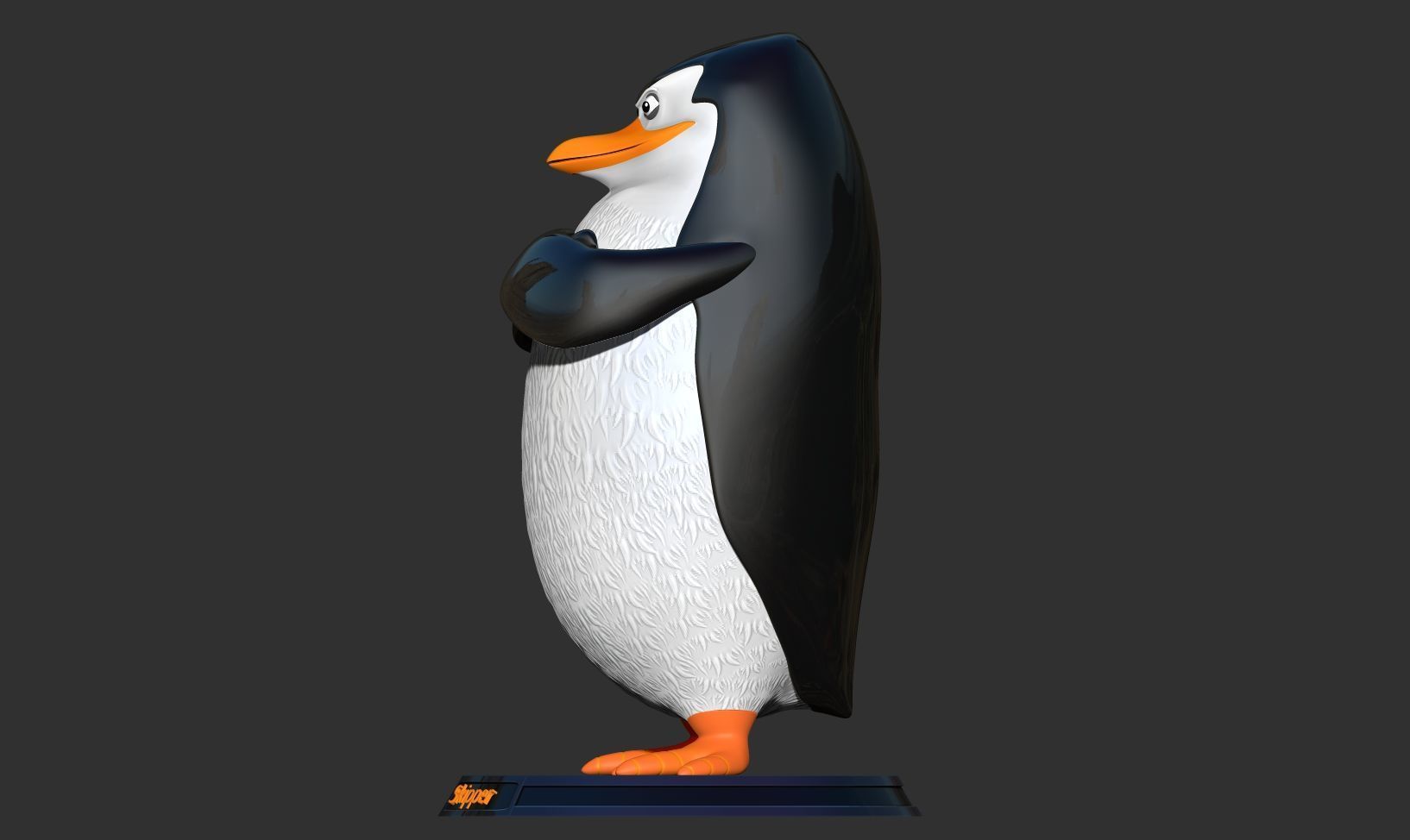 Skipper - Madagascar 3D print model_16