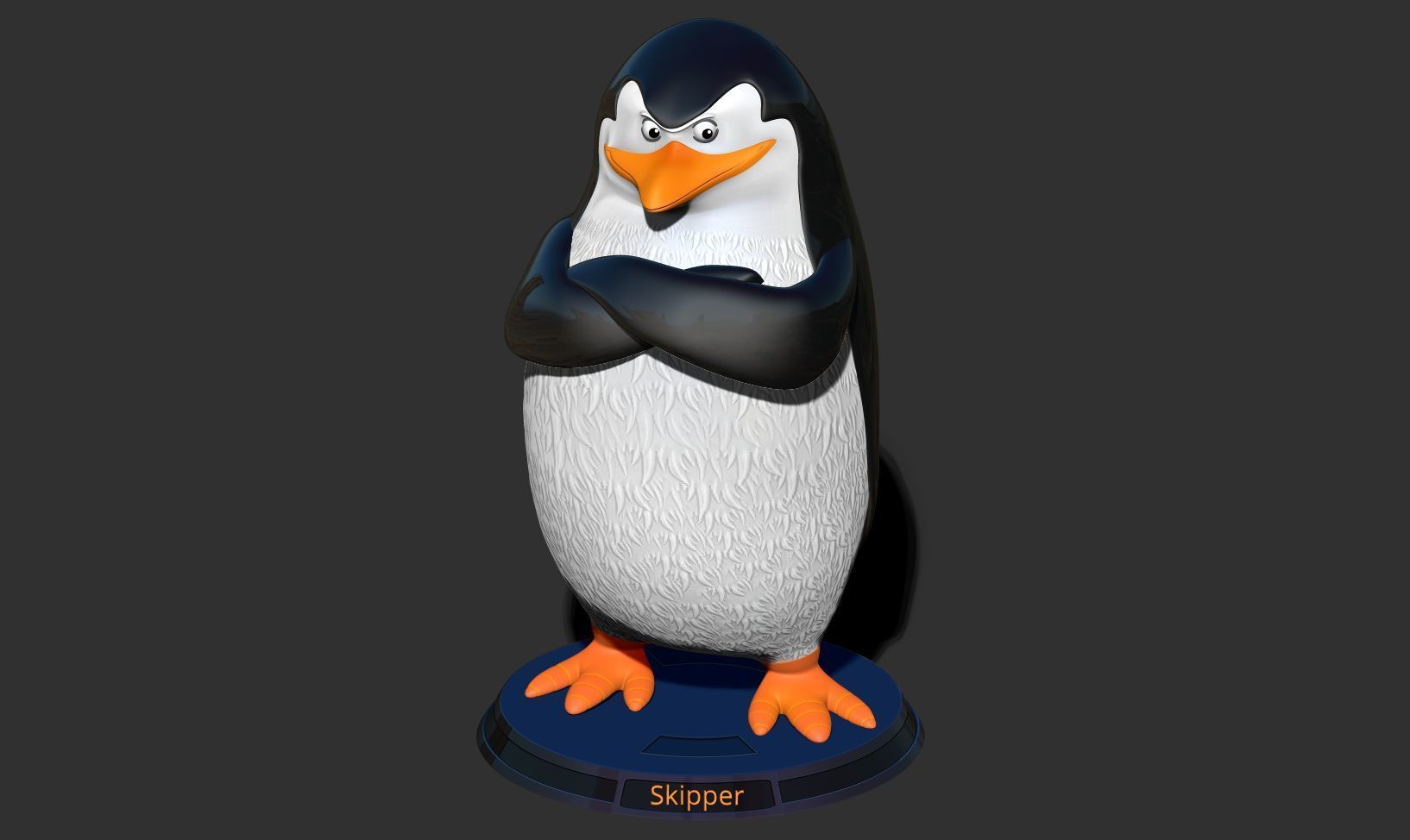 Skipper - Madagascar 3D print model_5