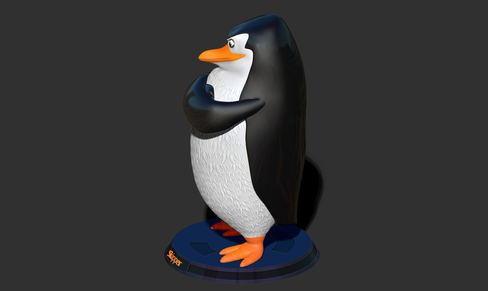 Skipper - Madagascar 3D print model_9