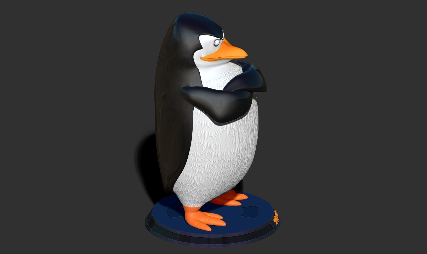 Skipper - Madagascar 3D print model_11
