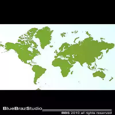 world bluebrass studio map
