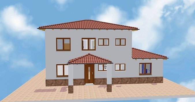 House 27 3D print model