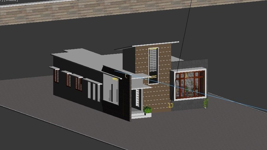 HOME 1 house in india 3D model_1