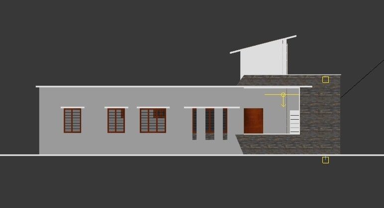 HOME 1 house in india 3D model_3