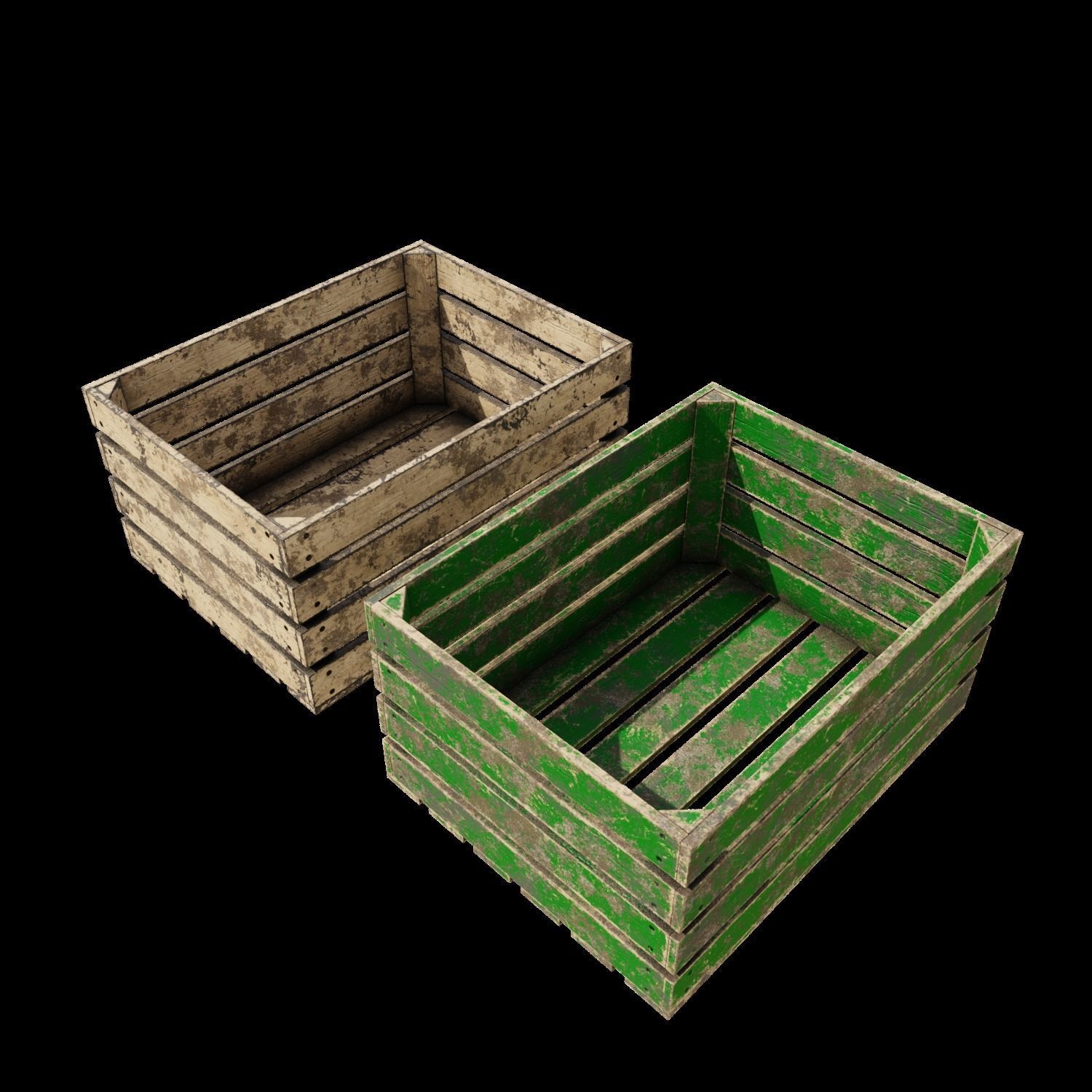 Box for potatoes 3D model_8