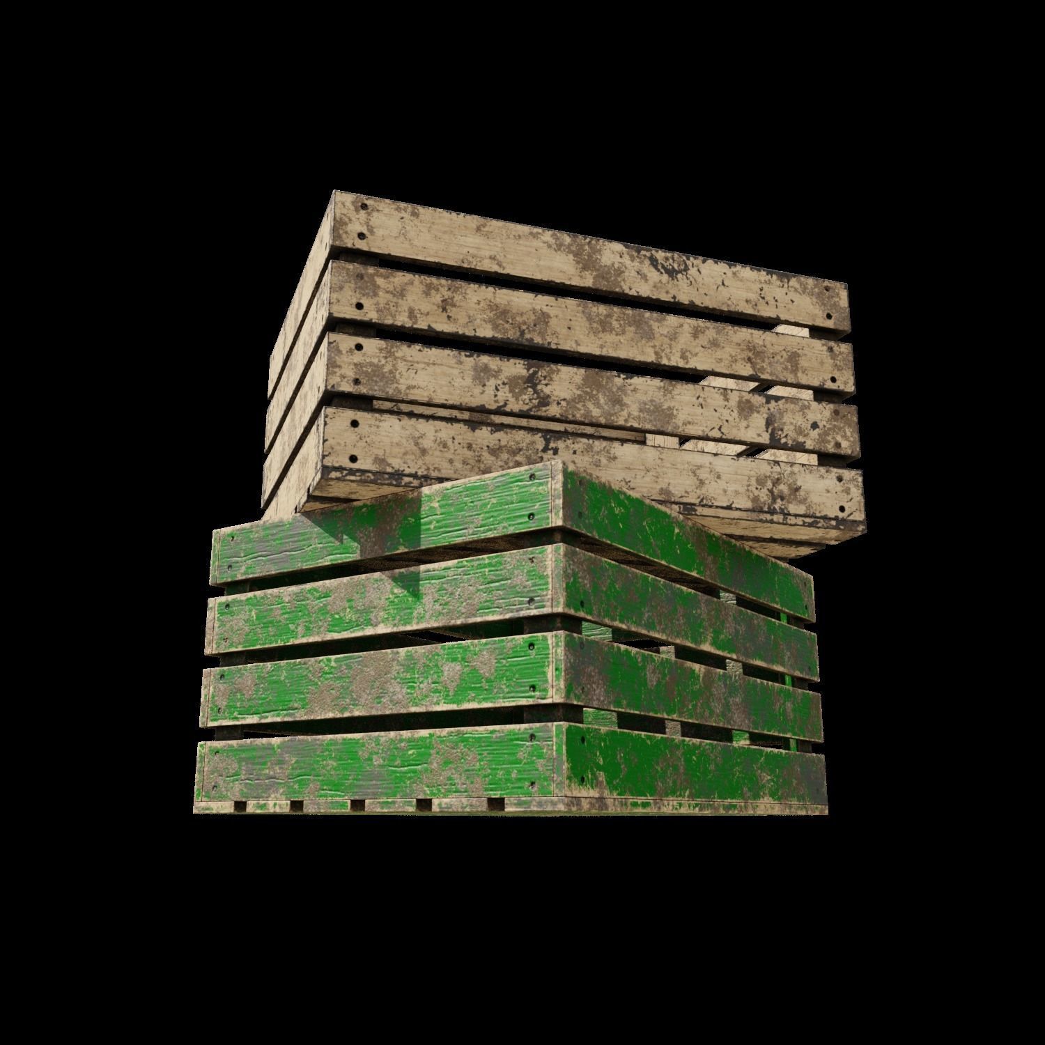 Box for potatoes 3D model_13