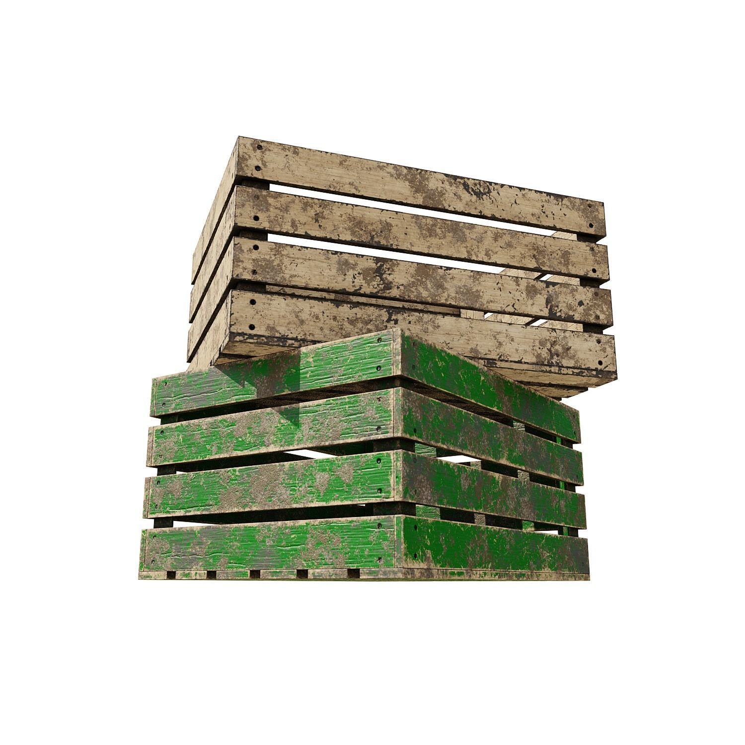 Box for potatoes 3D model_1