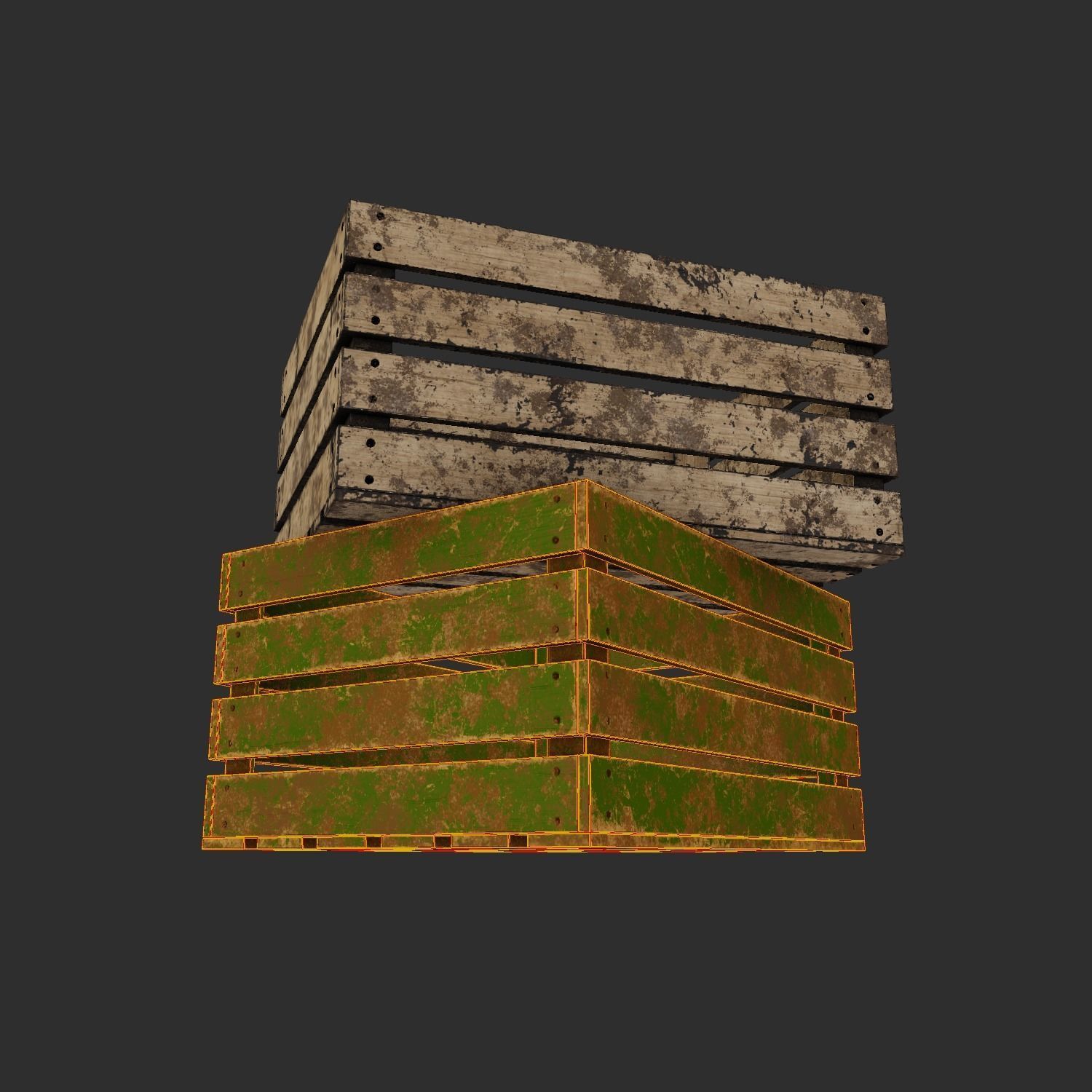 Box for potatoes 3D model_14