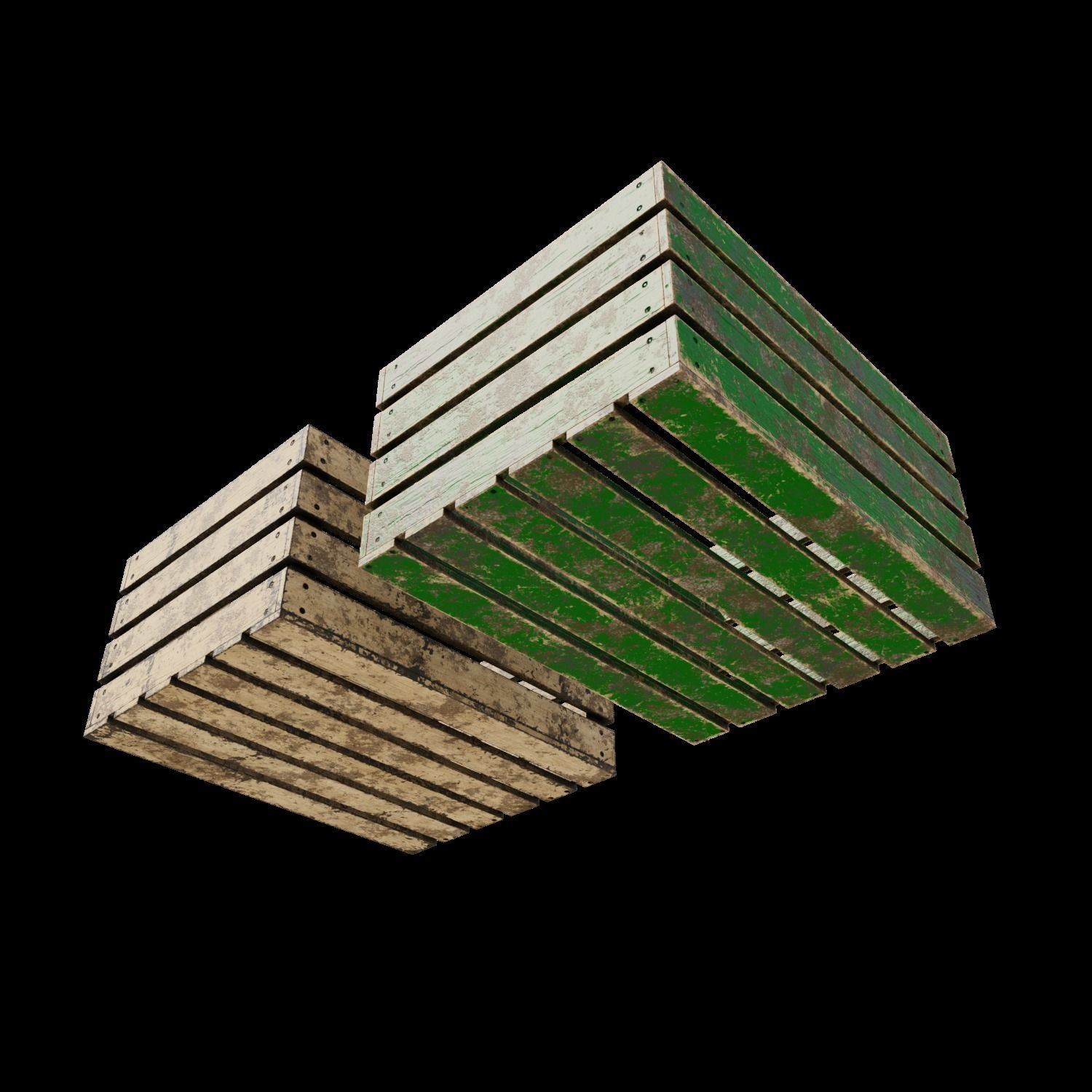 Box for potatoes 3D model_9