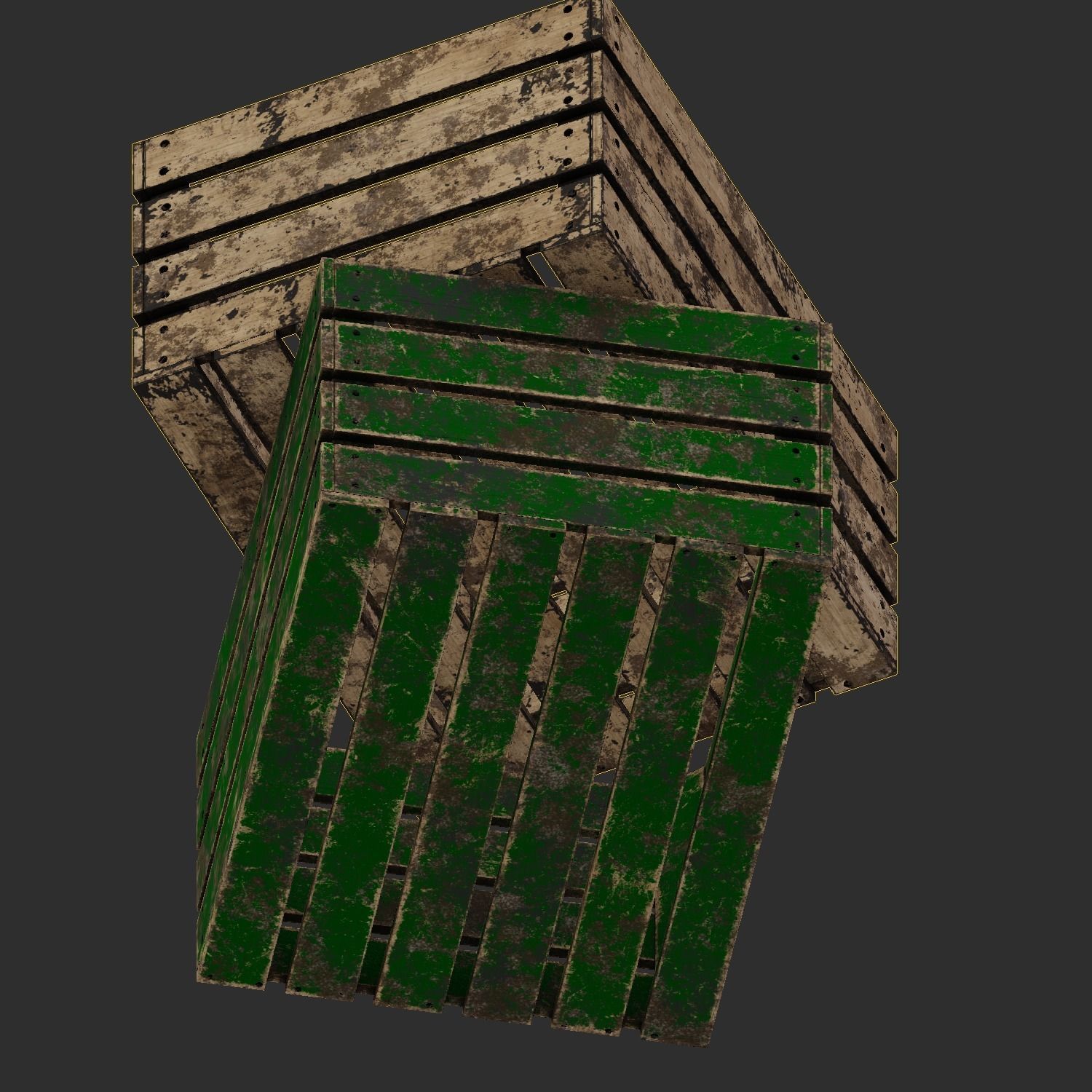 Box for potatoes 3D model_20