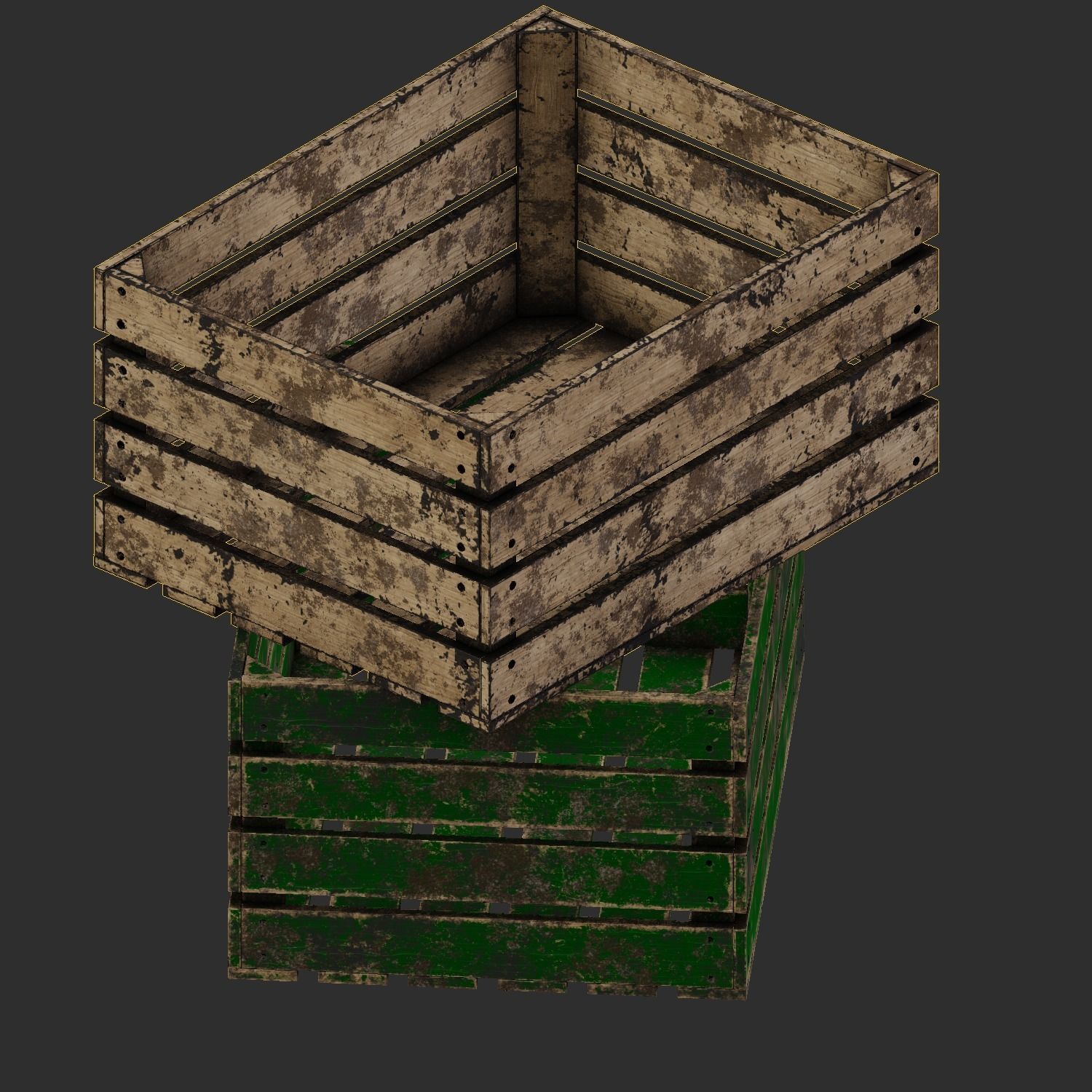 Box for potatoes 3D model_19