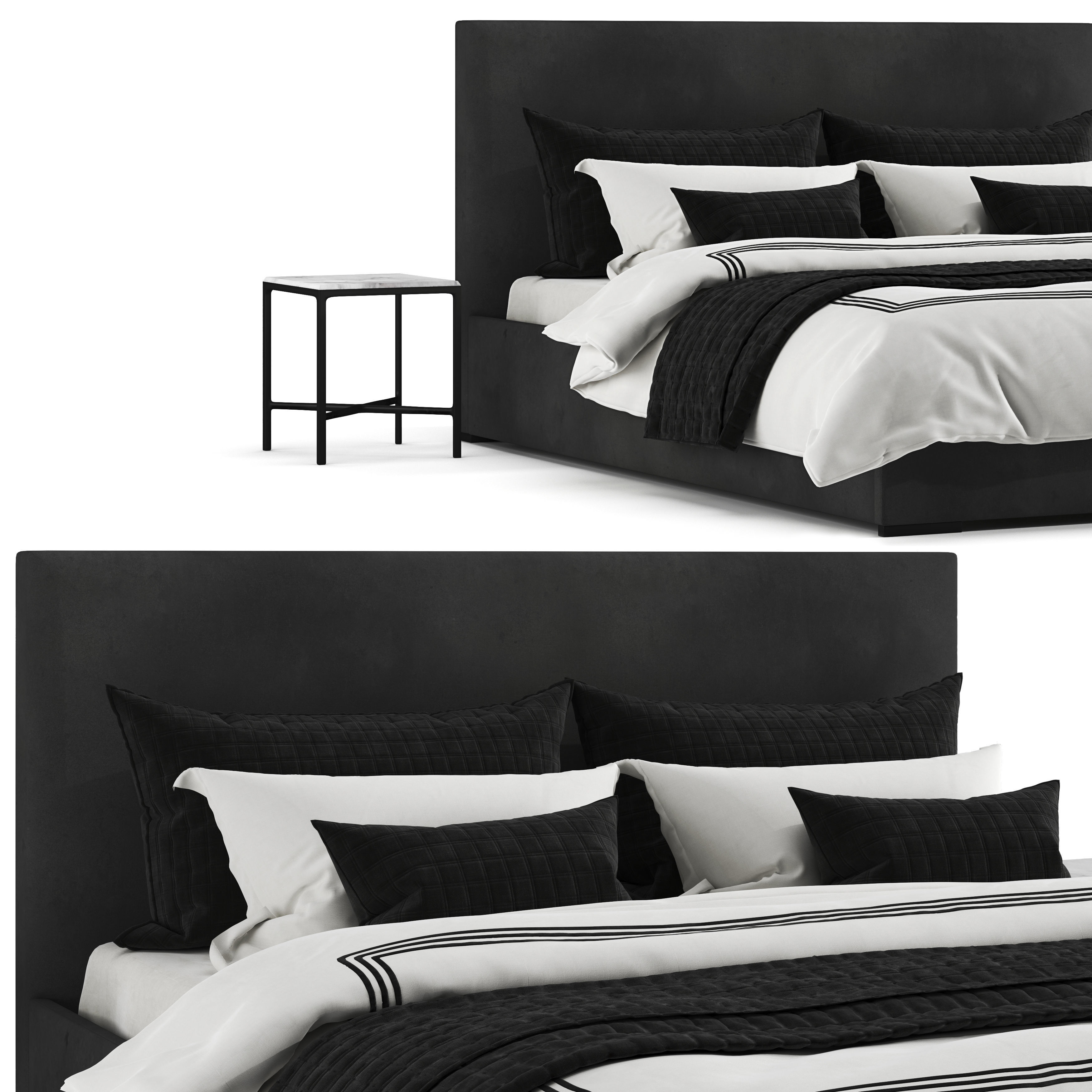 Rh Lawson Bed 3D model_3