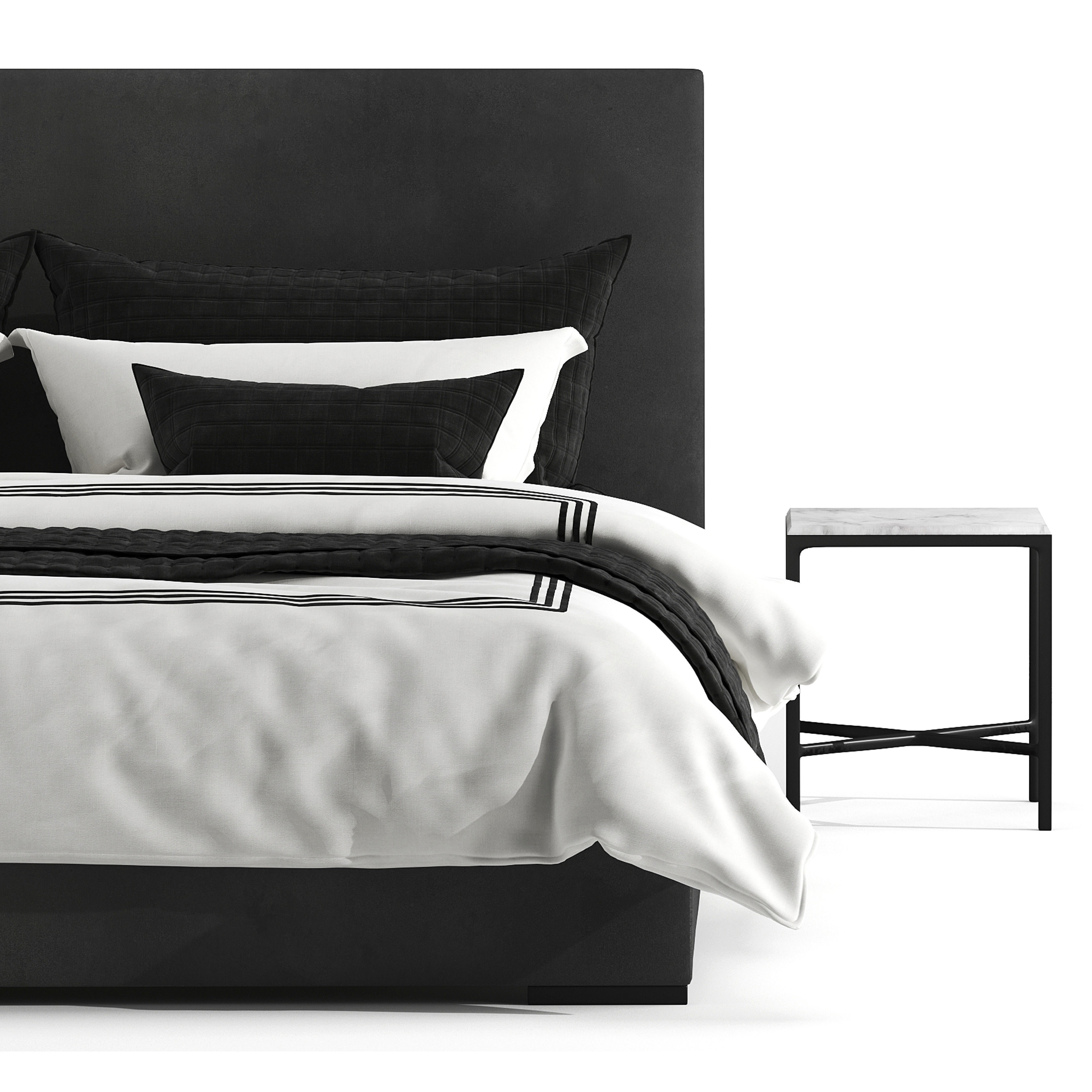 Rh Lawson Bed 3D model_2