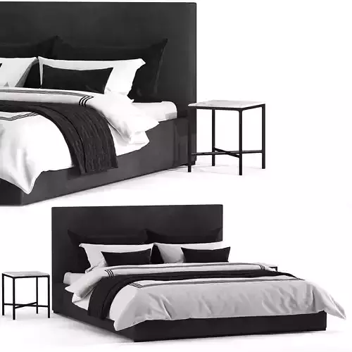 Rh Lawson Bed 3D model