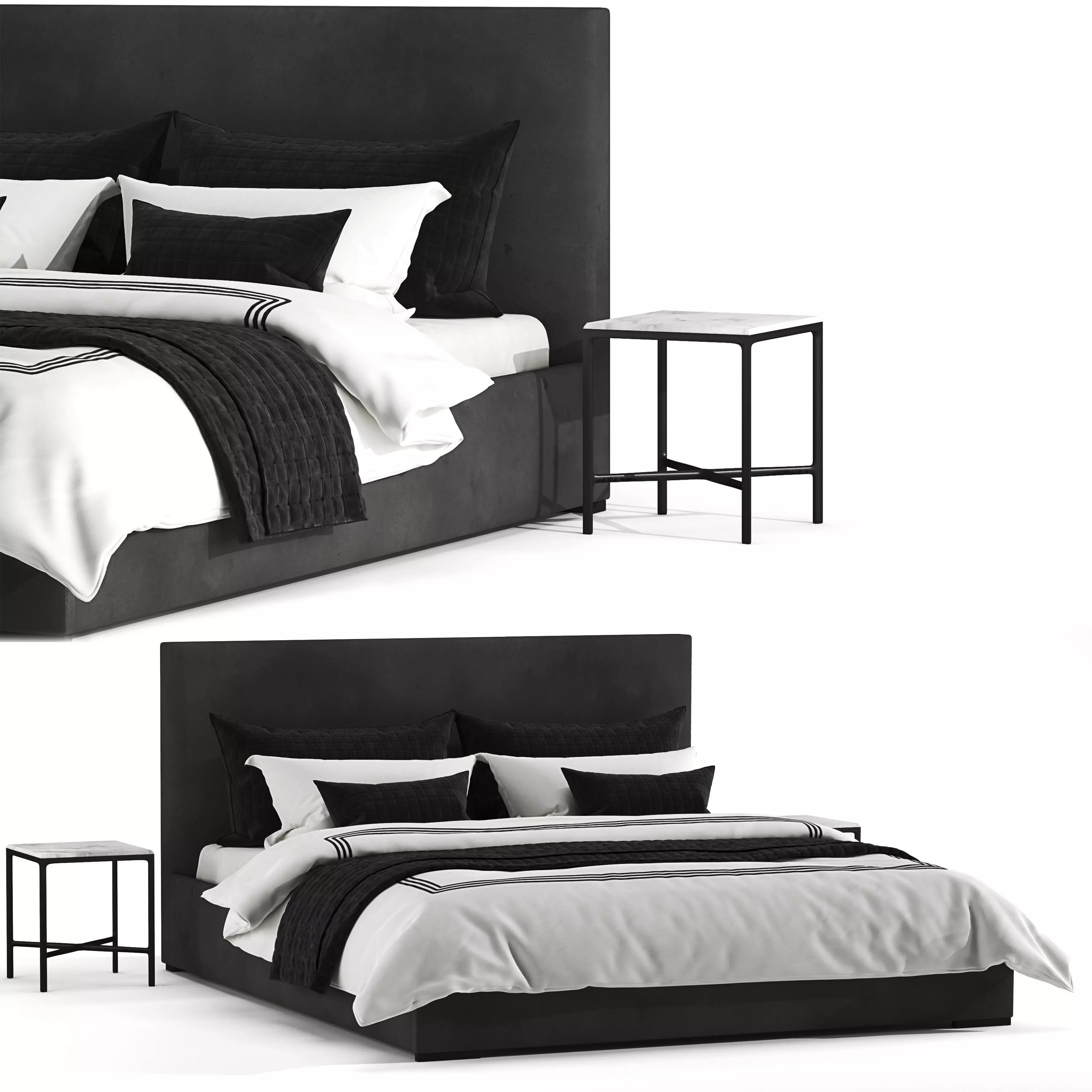 Rh Lawson Bed 3D model_0