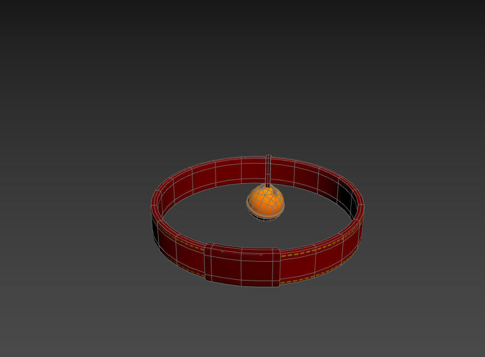 Cat Collar 3D model_19