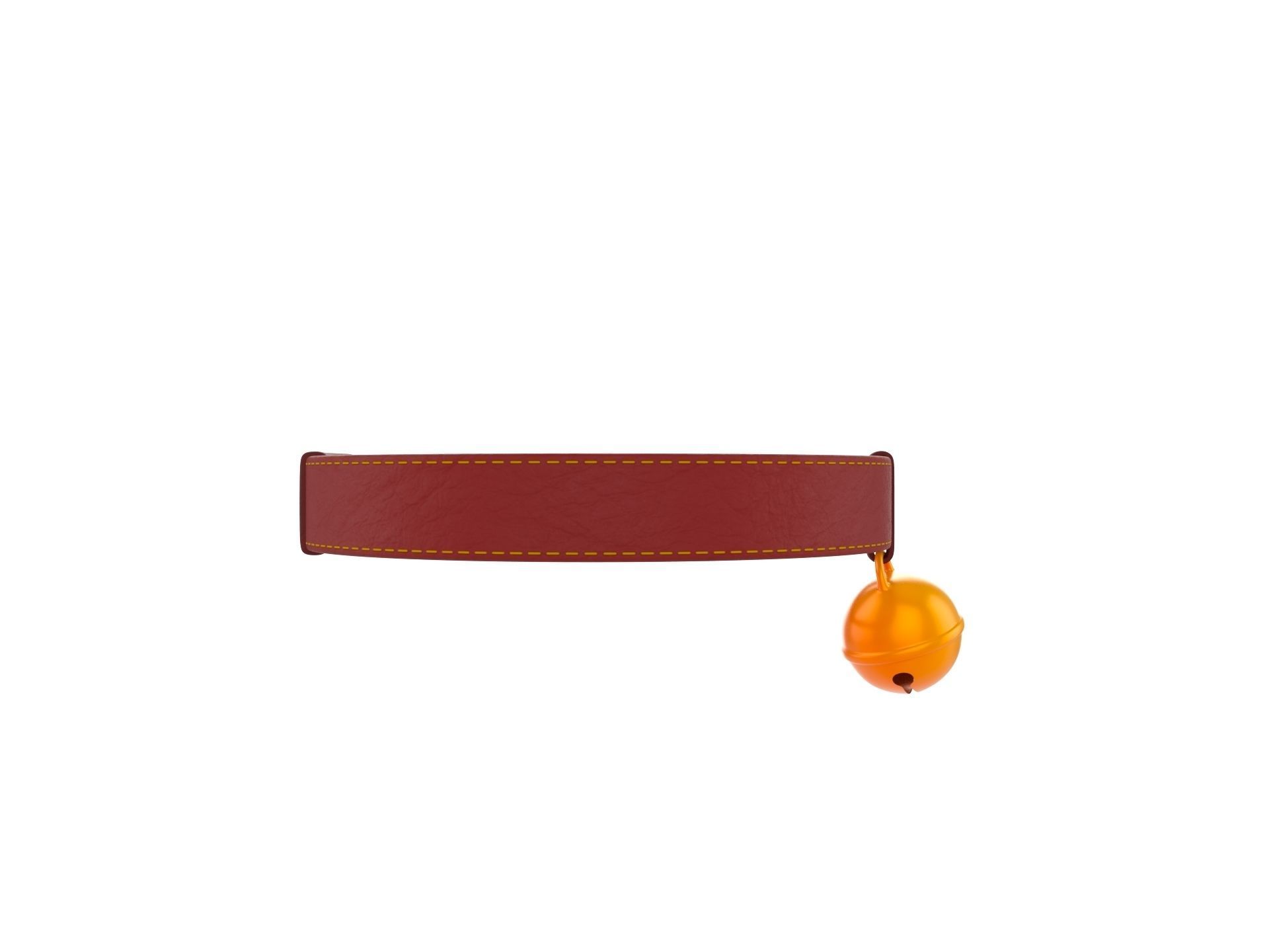 Cat Collar 3D model_3