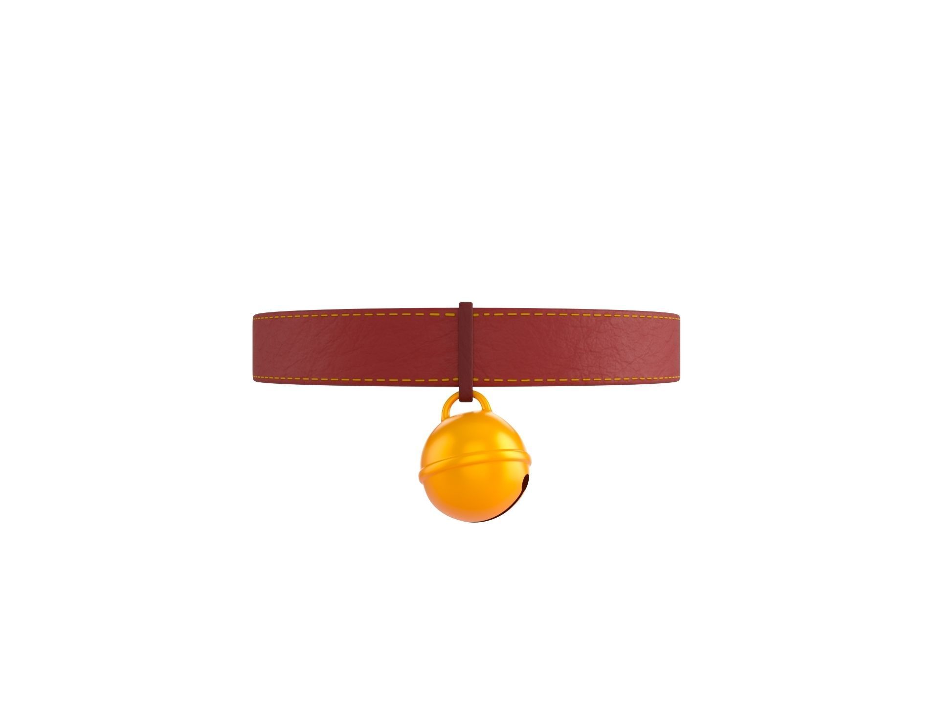 Cat Collar 3D model_1