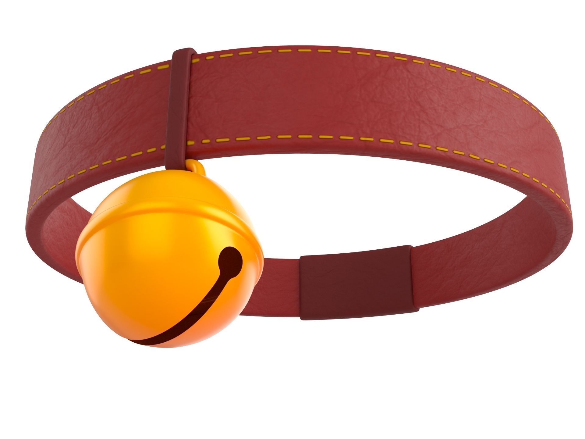 Cat Collar 3D model_7