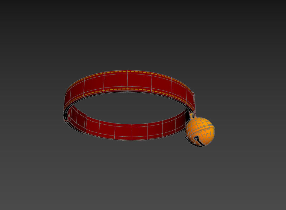 Cat Collar 3D model_18