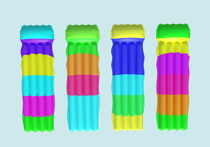 Pool float Low-poly 3D model