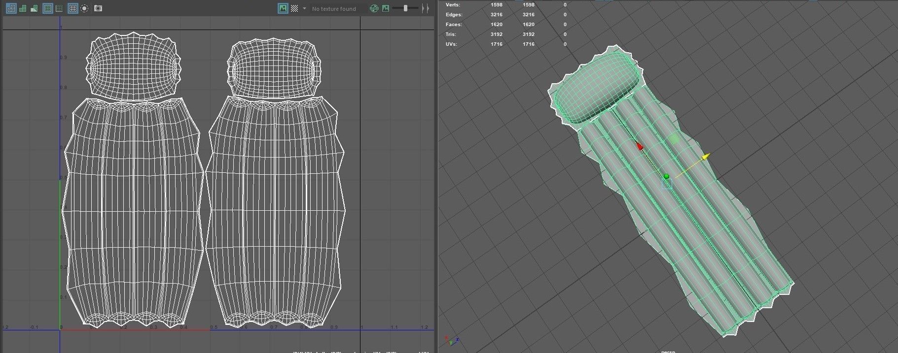 Pool float Low-poly 3D model_4