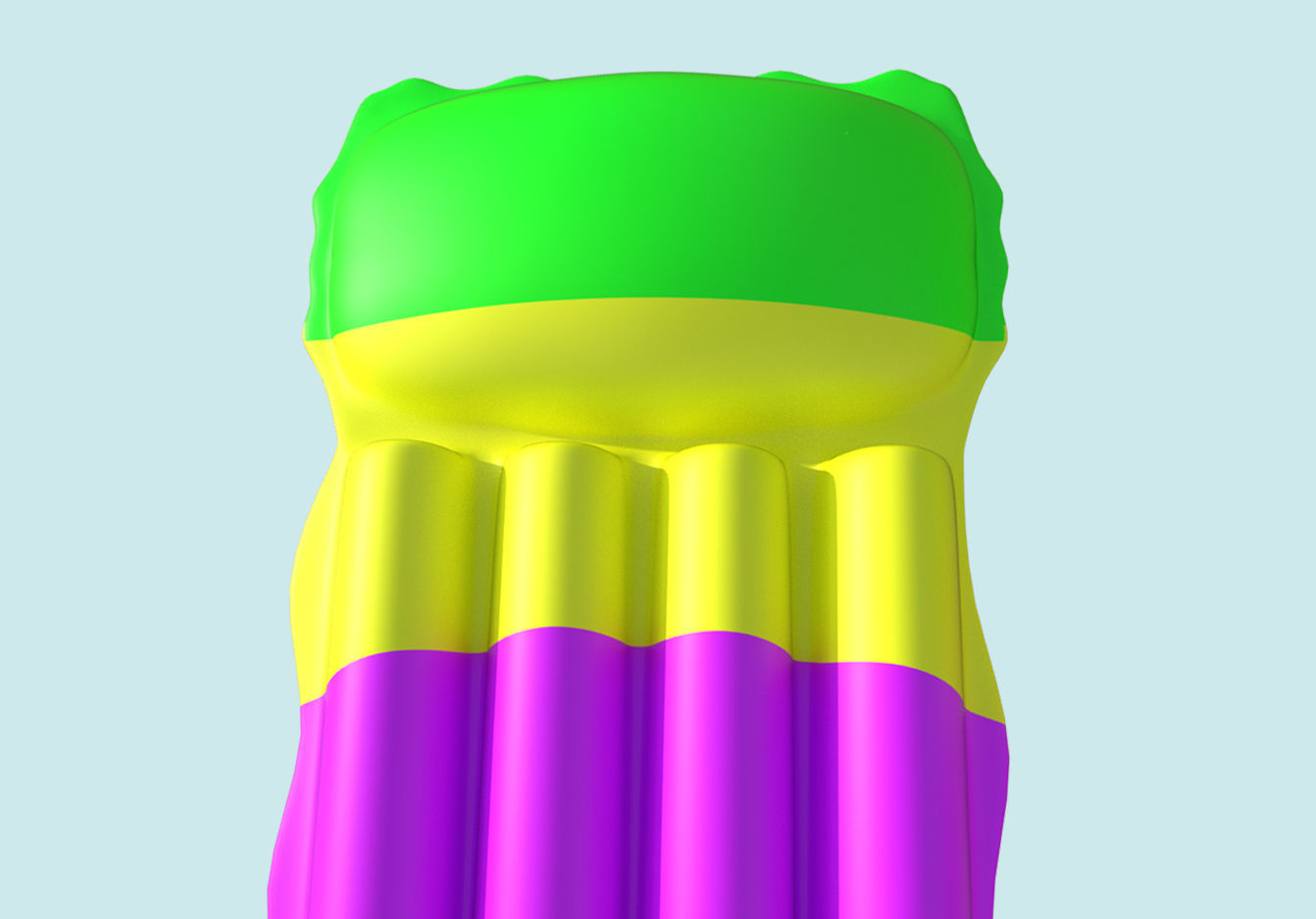 Pool float Low-poly 3D model_10