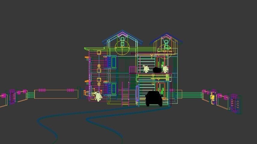 HOME 3 house 3D model_3