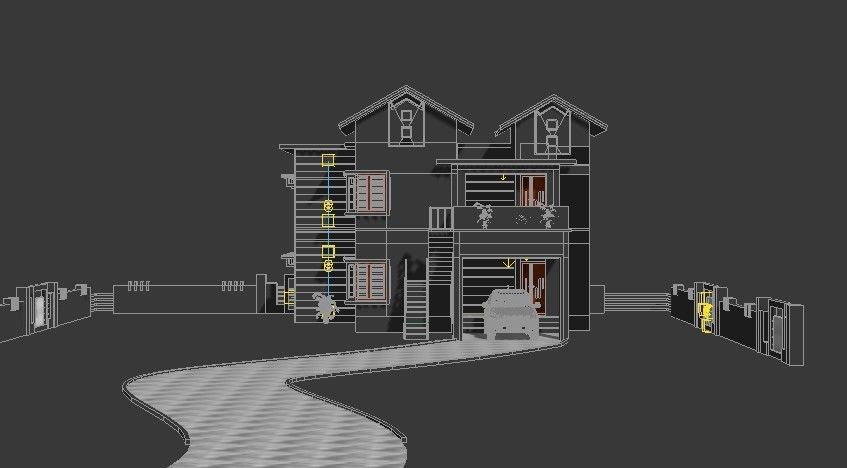HOME 3 house 3D model_2