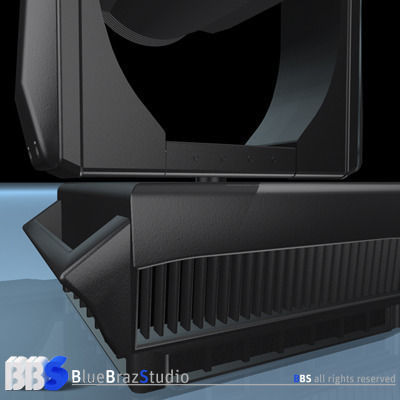 Spot moving head 3D model_5