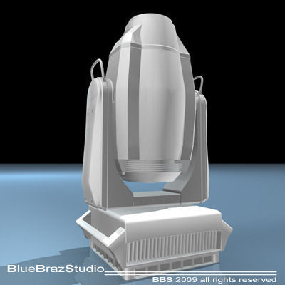 Spot moving head 3D model_8
