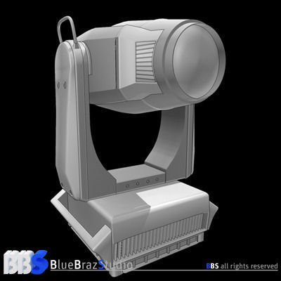 Spot moving head 3D model_4