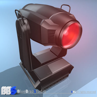 Spot moving head 3D model