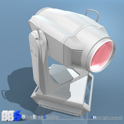 Spot moving head 3D model_6
