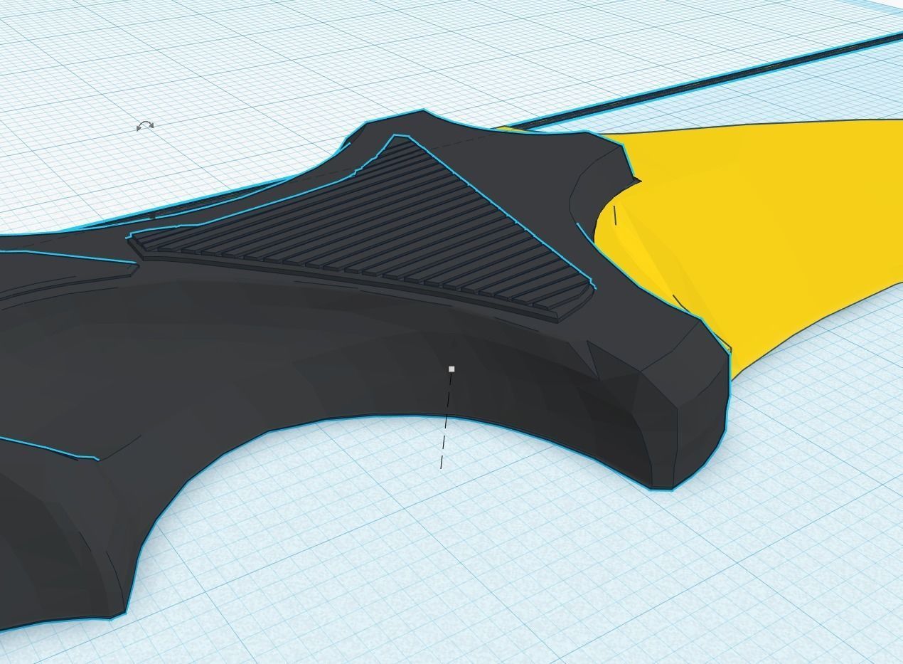 Two-colors enabled karambit kerambit knife 3D print 3D print model_4