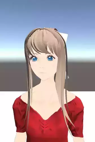 Unity Humanoid Model Anime007 Free 3D model