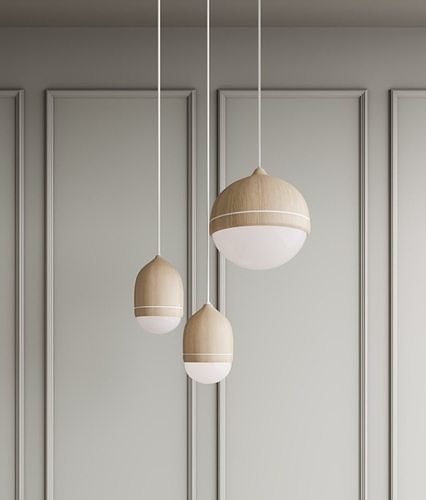 Nordic Lamp Set 3D model