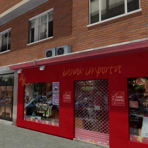 Building apartment - apartment Low-poly 3D model_4