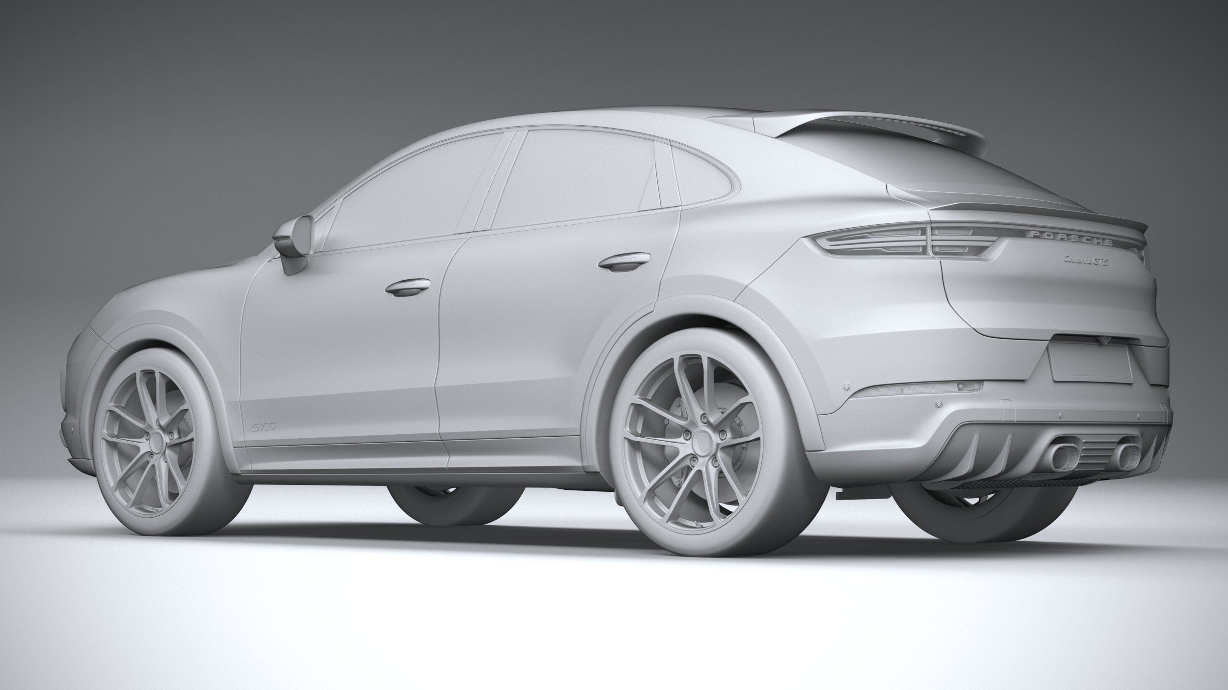 Porsche Cayenne GTS Coupe 2020 3D model_23