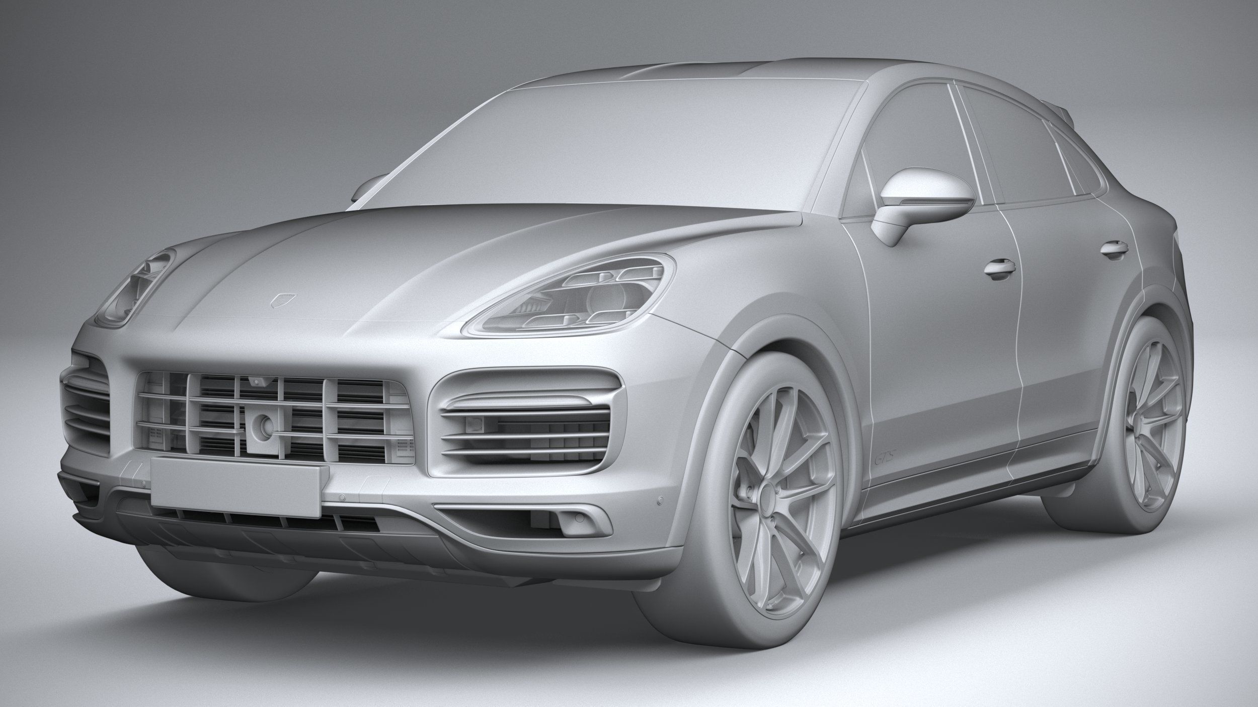 Porsche Cayenne GTS Coupe 2020 3D model_22