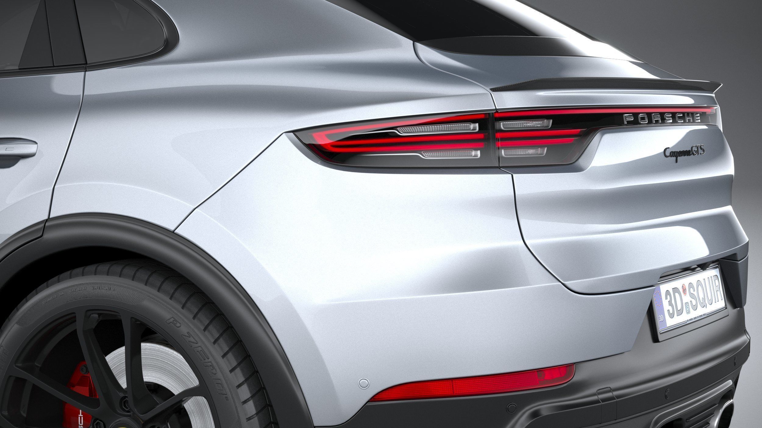 Porsche Cayenne GTS Coupe 2020 3D model_6