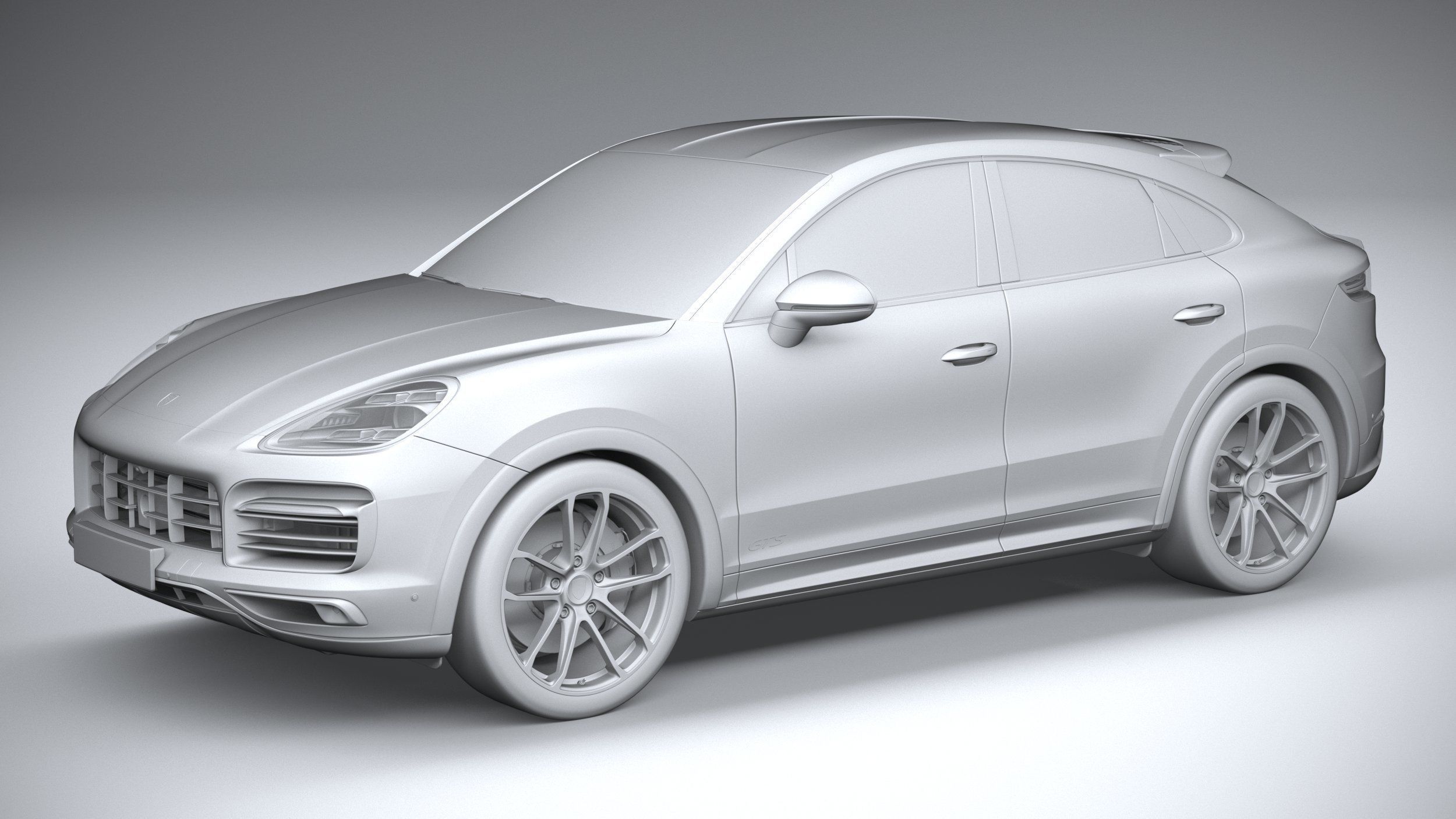 Porsche Cayenne GTS Coupe 2020 3D model_21