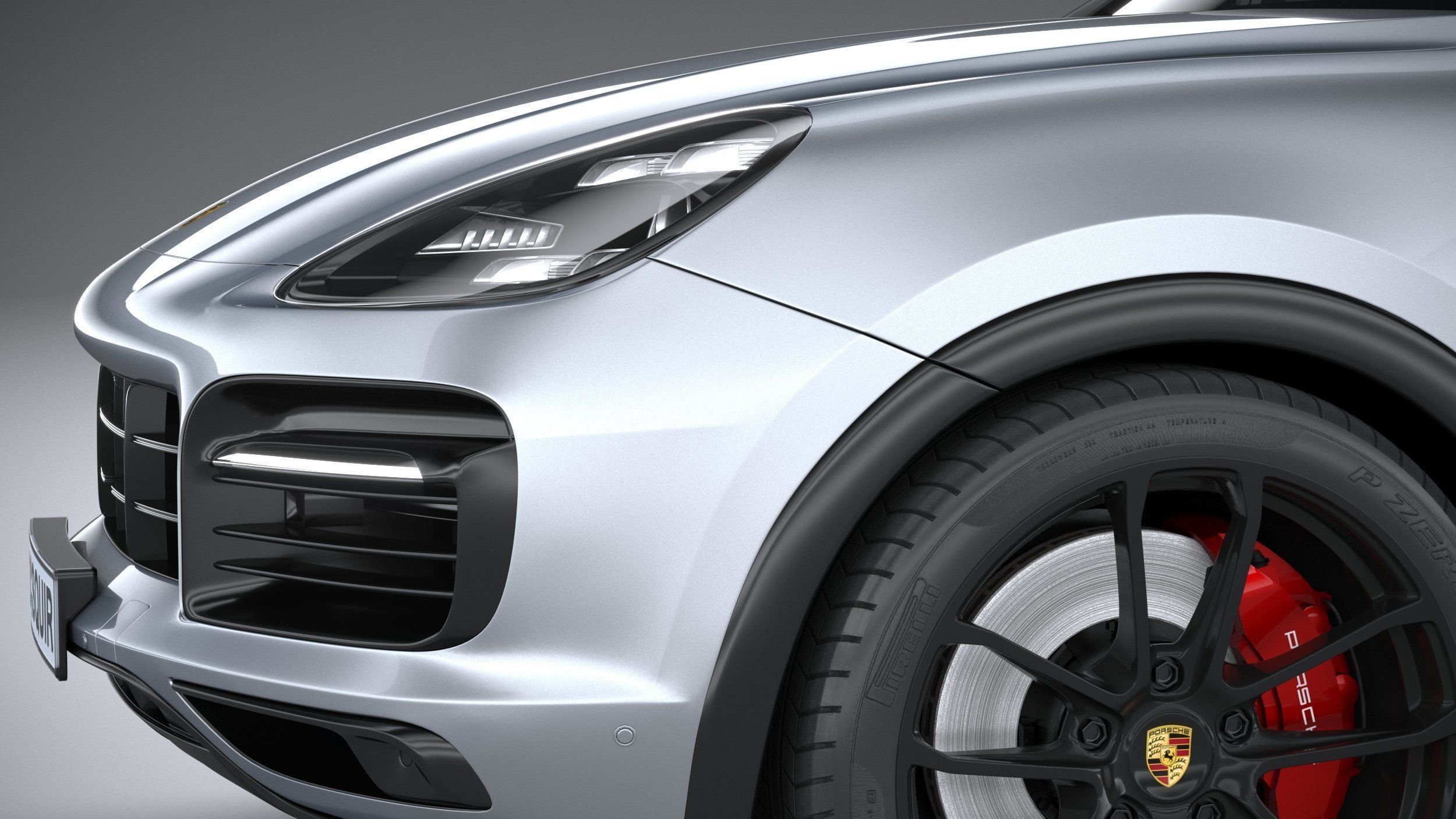 Porsche Cayenne GTS Coupe 2020 3D model_3